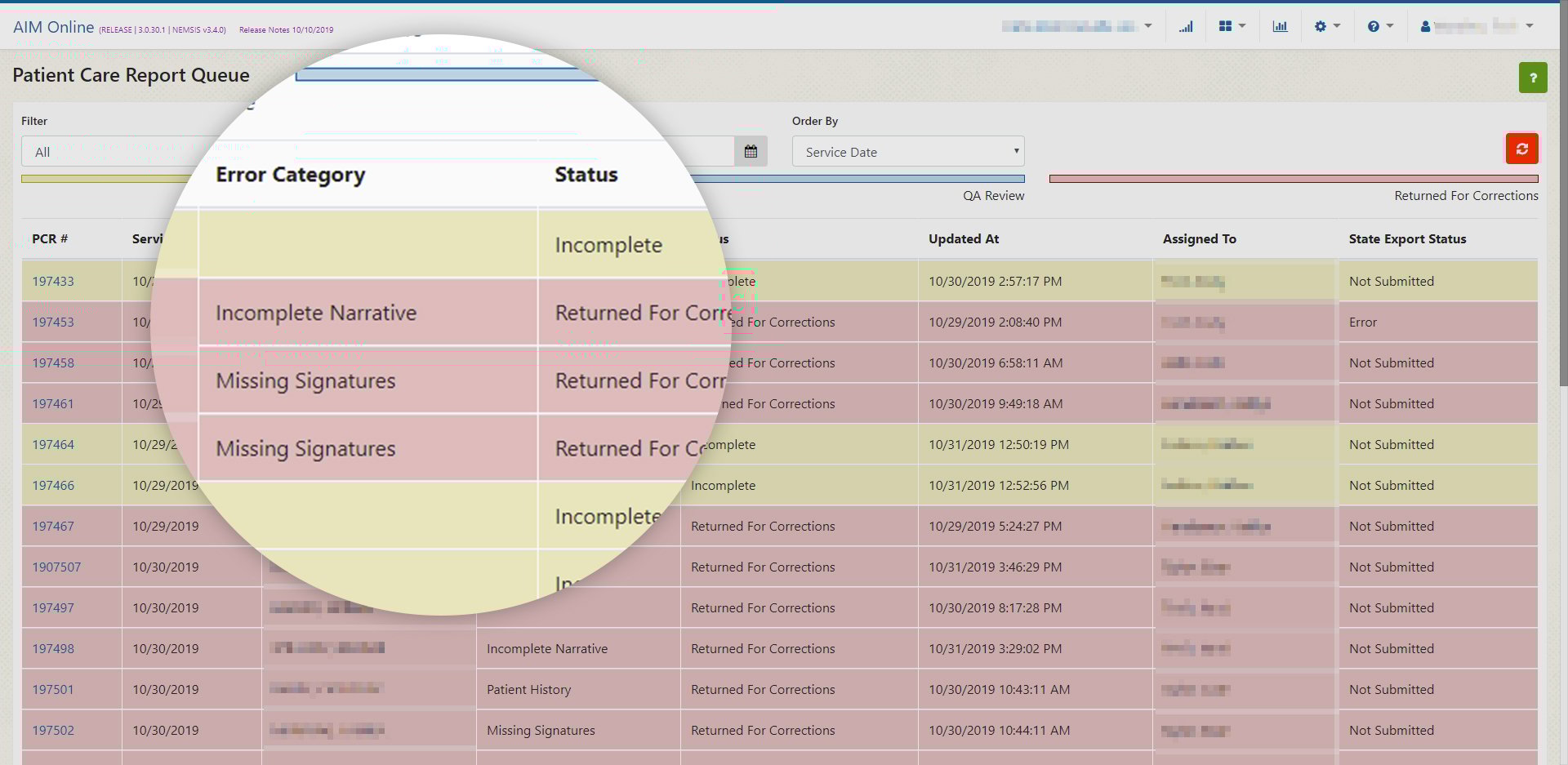 EMS ePCR Software AIM System